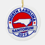 Rick Santorum North Carolina Christmas Ornament