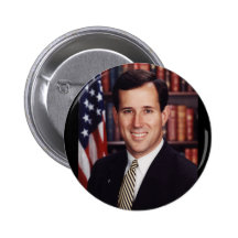 Rick Santorum Pinback Button