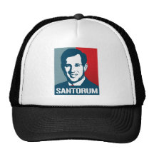 RICK SANTORUM POSTER HAT