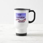 Rick Santorum President Banner Coffee Mug