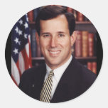 Rick Santorum Round Stickers