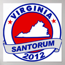 Rick Santorum Virginia Posters