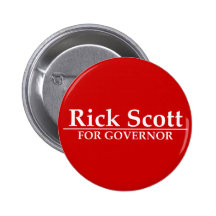 Rick Scott for Governor Buttons