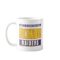 RICKARDS HIGH SCHOOL RAIDERS mugs