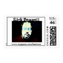 rickeb, Rick Bennett, www.myspace.com/bentunz postage
