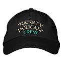 'Rickety Pelican' Crew embroidered hats by Renn_Fare 'Rickety Pelican' Crew embroidered hats