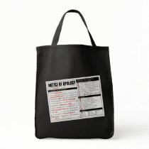 Rickroll Astley Apology Notice bags