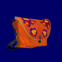 RIckshaw Bag Fire Flower messenger bags