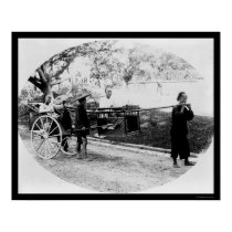 Rickshaw Travel Hong Kong 1905 posters