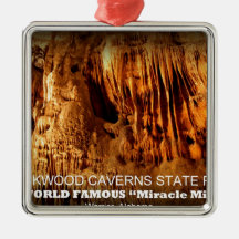 RICKWOOD CAVERNS STATE PARK - WARRIOR, ALABAMA CHRISTMAS ORNAMENT