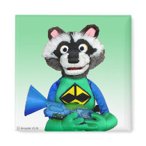 Ricky Raccoon Magnet