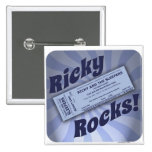 Ricky Rocks! buttons