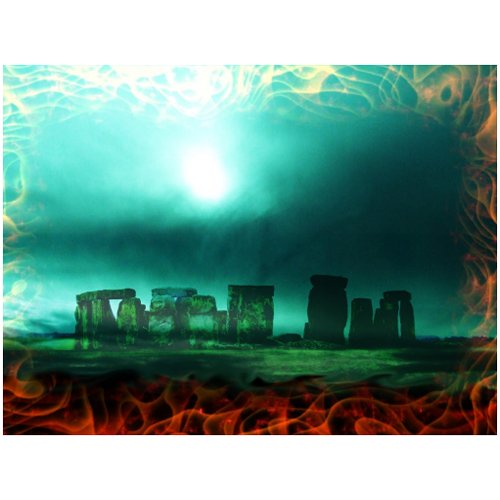 riddle of the stones postcard