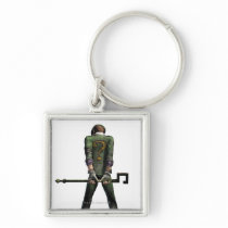Riddler Color Key Chain