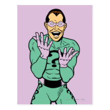 Riddler Tarjeta Postal