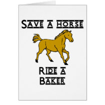 ride a baker card