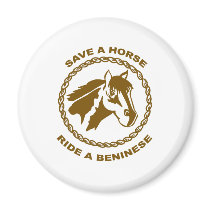 Ride A Beninese Refrigerator Magnets