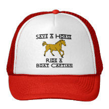 ride a boat captain trucker hat