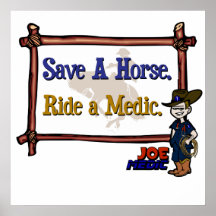 Ride A Paramedic Print