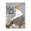 Ride a STEARNS and be content postcards by vintagetreasurechest Ride a STEARNS and be content postcards