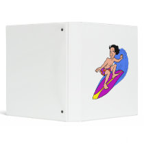 Ride a Wave 3 Ring Binder