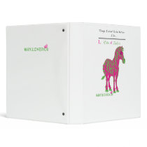 RIDE A ZEBRA Binder (MaryJLovesYou EXCLUSIVE)