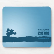 Ride-Adventure-GS blue mousepads