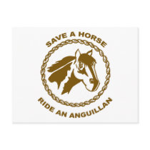 Ride An Anguillan Post Cards