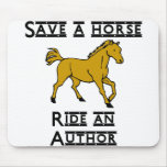 Ride an Author Mousepad