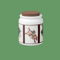 Ride Em! Cookie Jar! candy jars