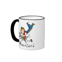 Ride 'Em Cowboy Stick Figure Mug
