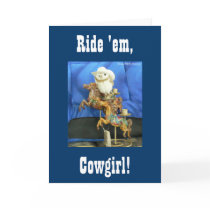Ride 'em, Cowgirl! cards