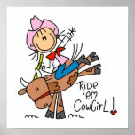 Ride Em Cowgirl T-shirts and Gifts Posters