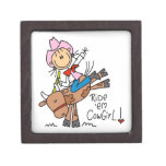 Ride Em Cowgirl T-shirts and Gifts Premium Gift Box