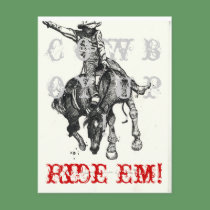 Ride Em postcard! postcards