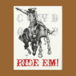 Ride Em postcard!