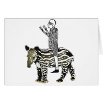 Ride em' tapir card