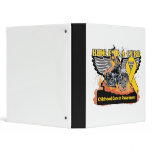 Ride For a Cure - Childhood Cancer 3 Ring Binders
