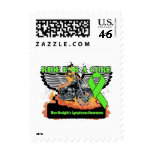 Ride For a Cure - Non-Hodgkins Lymphoma stamps