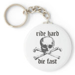 Ride Hard Key Chain