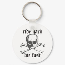 Ride Hard keychains by tshirt_doctor Ride Hard keychains