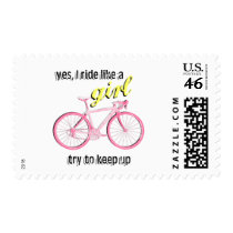 Ride Like a Girl postage