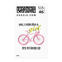 Ride Like a Girl postage