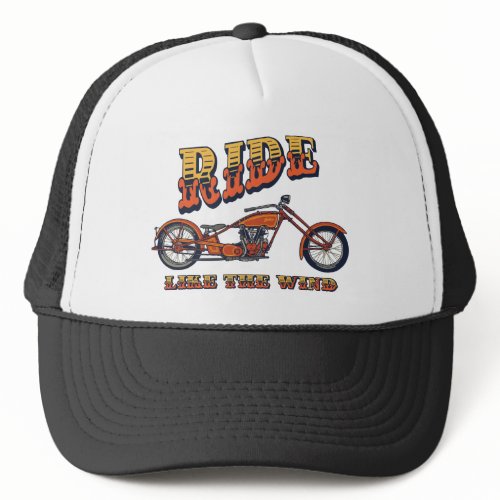 Ride Like the Wind zazzle_hat