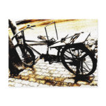 Ride my bike - vintage post card