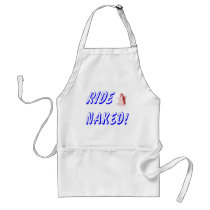 ride naked aprons