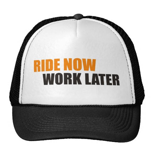 ride now trucker hats