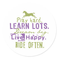 Ride Often Stickers