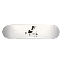 Ride on skateboard