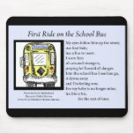 Ride on the School Bus Mousepad